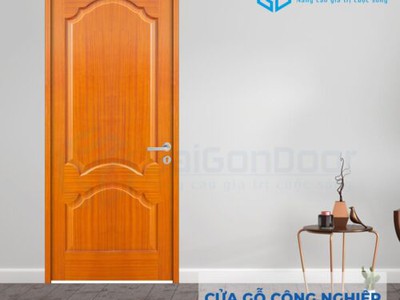 Cửa gỗ công nghiệp HDF Veneer phủ một lớp da tự nhiên, giá cả phù hợp với kinh tế gia đình bạn 0
