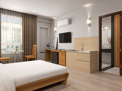 Bán căn hộ dịch vụ gồm 9 phòng dòng tiền 60tr/tháng  vị trí đẹp tại phú mỹ hưng, 35 cao triều phát . 2