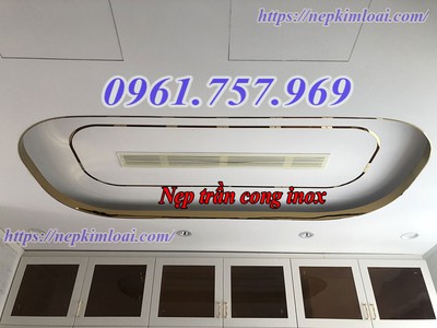 Nẹp inox trần thạch cao, nẹp góc trần thạch cao, nẹp chỉ trần thạch cao 9