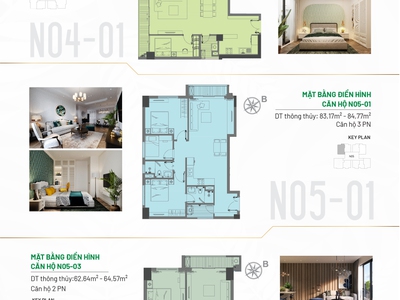 Siêu phẩm view hồ phong thủy 3PN, 2WC 105m2 tại tòa L2 giá từ 45tr/m2 nhà ở ngay đón tết tầng 8 0