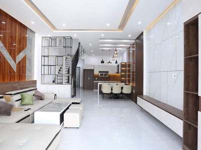 Bán nhà 3 tầng 3 mê đường trần kim xuyến - phường hòa xuân, quận cẩm l 1