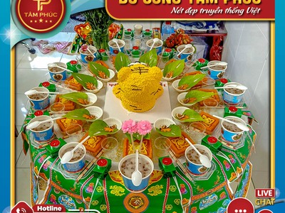 Dịch Vụ Mâm Cúng Đầy Tháng Chay 2