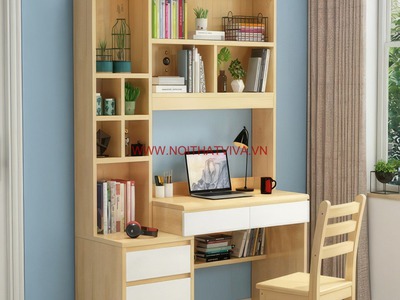 Bàn Học Sinh Bằng Gỗ Công Nghiệp MDF Phủ Melamine Giá Rẻ Tại TP.HCM 0