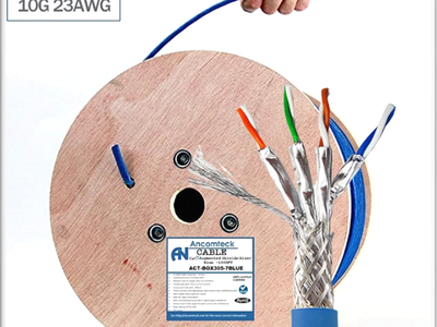 Thanh đấu nối mạng Patch Panel STP 48 cổng CAT6 mã ACT-48S2U, ACT-6U-88 Ancomteck 13