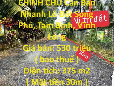 Chính chủ cần bán nhanh lô đất song phú - gần kđt song phú 0