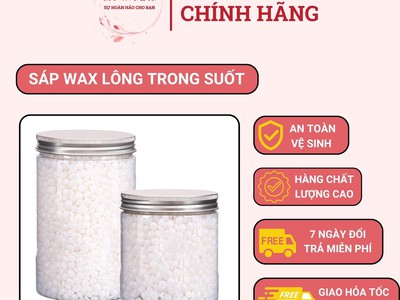 Sáp Wax Lông Trong Suốt Cao Cấp CRWAXING 0