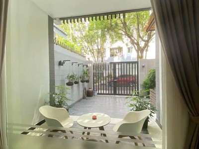 Biệt thự kdc nam long tấn trường, tặng toàn bộ nội thất, p phú thuận q7 4