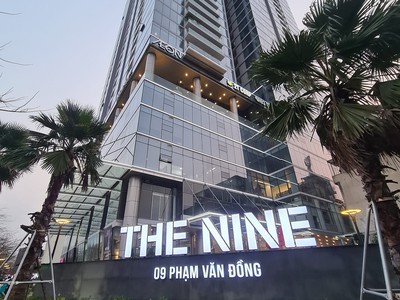 Siêu phẩm căn hộ cao cấp the nine 107m 3 ngủ 2 wc giá chỉ 7.2 tỉ lô góc nội thất nhập khẩu. 0