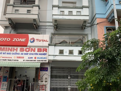 Giảm 500tr còn 5tỷ500‼nhà trung tâm thương mại bà rịa, p. phước trung. diện tích nhà: 173m2. 1 0