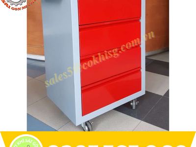 Xe đẩy đồ nghề 4 ngăn 1