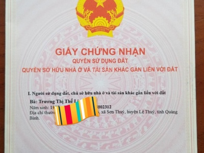 Chủ nhà cần tiền muốn bán ngay mảnh đất khu phân lô Tăng Thiết Giáp 0