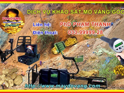 Dịch vụ thăm dò khảo sát mỏ vàng gốc 0