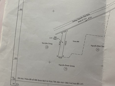 Chính chủ cần bán lô đất đẹp tại phường vinh quang, đường nguyễn thái bình nối liền đường 3/2, 2