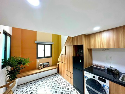 Bán căn hộ dịch vụ 6 lầu hẻm 791 Trần xuân soạn phường tân hưng Q7. Dt 7x20m 3