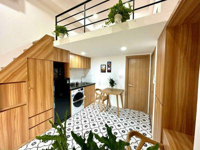 Bán căn hộ dịch vụ 6 lầu hẻm 791 Trần xuân soạn phường tân hưng Q7. Dt 7x20m 5