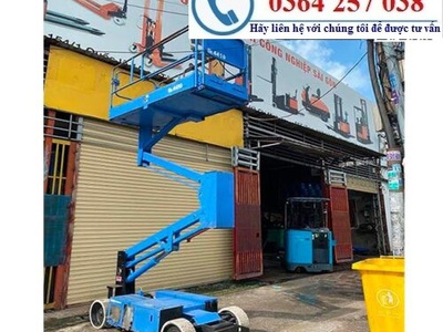 Xe Nâng Người Tải Trọng 250kg Nâng Cao 6.61M Hiệu S-Mac Nhật Bản 0