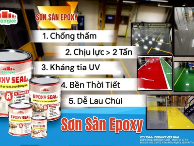 Tìm NPP Sơn Epoxy Seal 1kg - 4kg - 20kg 1