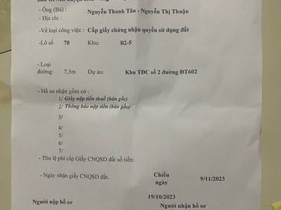 Cần bán lô đất tđc khu trung tâm hòa ninh 2, hòa vang, đà nẵng 0