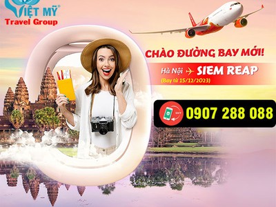 Vietjet Air mở đường bay mới Hà Nội-Siem Reap 0