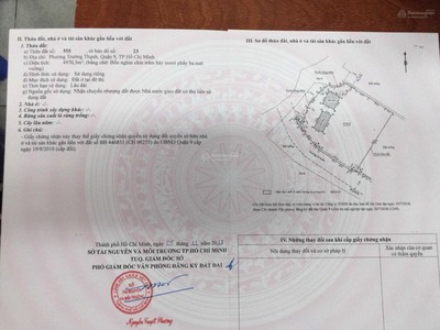 Bán đất đường lò lu, p. trường thạnh, q.9, hồ chí minh. 2
