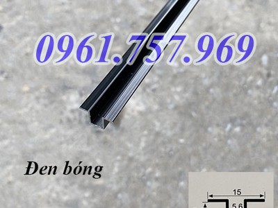 Nẹp chỉ âm tường, nẹp nhôm chữ u âm tường, nẹp nhôm âm tường 15