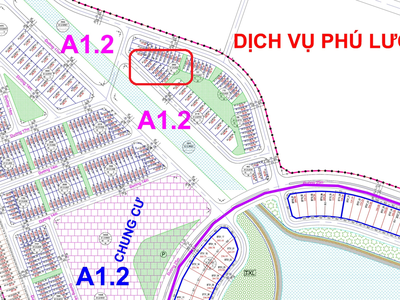 Cần bán lô liền kề mặt kênh khu A1.2 Thanh Hà Cienco 5 0