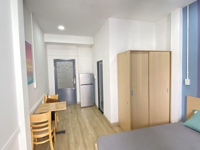 Quận 3 - 46m2 - sát mặt tiền - hẻm 3m - 4 tầng btct - 9 phòng - thu nhập 40 triệu/tháng - giá 6.4 tỷ 3