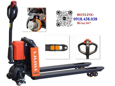 Xe nâng pallet điện, xe nâng điện thấp 1.5-2 tấn chính hãng giá rẻ 1