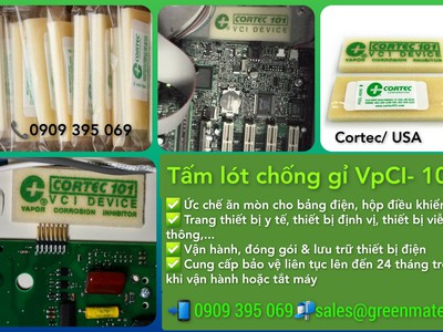 Tấm lót chống gỉ bảo vệ điện tử CORTEC VpCI-101 0