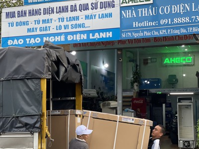 Điện lạnh Biên Hòa Đồng Nai, thu mua máy lạnh nhà xưởng, công ty, xí nghiệp 4