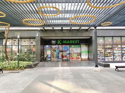 Bán sàn thương mại tầng 1 toà R4 Goldmark City, sẵn HĐ thuê Cafe Breadkim lợi nhuận 7,6 1