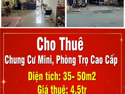 Chung cư mini, phòng trọ cao cấp full nội thất đường hà huy giáp quận 12 0