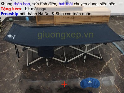 Giường gấp, giường xếp ngủ trưa văn phòng giá rẻ nhất HN- Quà tặng hấp dẫn, freeship 1