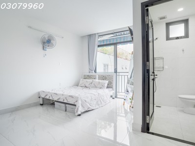 Phòng trọ studio đầy đủ tiện nghi 22m2, gần ngã tư phú nhuận, giá 6 triệu đồng/tháng. 4