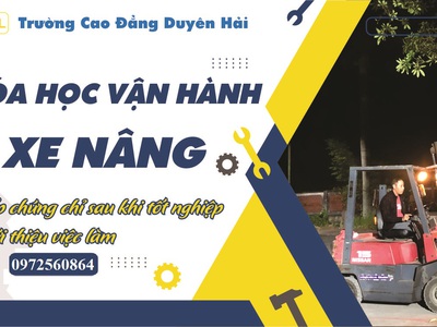 Khoá HỌc Lái Xe Nâng Tại Hải Phòng 0