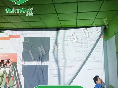  Khách cần thay bạt màn hình phòng golf 3D 1