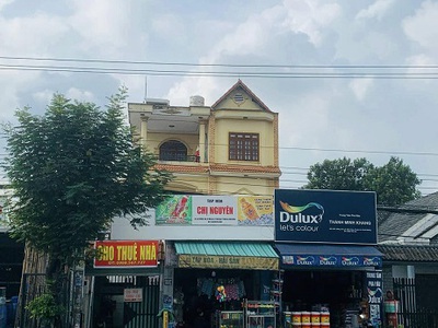 Cho thuê nhà ngay mặt tiền đường lớn đt743, ngã tư cửu long, bình hoà, thuận an. 0