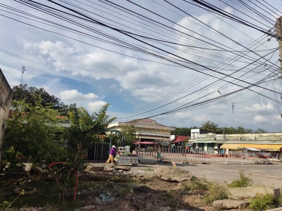 Bán đất trung tâm Dầu Tiếng Bình Dương, sau chợ Định Hiệp, thổ cư toàn bộ, Đối diện trụ sở công an 1