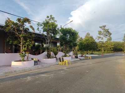 Bán đất trung tâm Dầu Tiếng Bình Dương, sau chợ Định Hiệp, thổ cư toàn bộ, Đối diện trụ sở công an 4