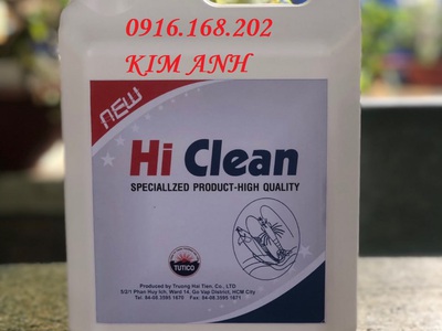 HI CLEAN   Giảm nhớt nước, váng bọt 0