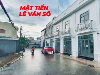 Giảm 100tr - Nhà Trệt Lầu - Mặt Tiền Lê Văn Sô   Kế Quán Café An 1