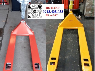 Xe nâng tay cơ, xe nâng kéo pallet 2-5 tấn giá rẻ 1
