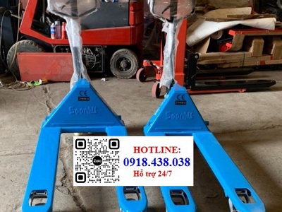Xe nâng tay cơ, xe nâng kéo pallet 2-5 tấn giá rẻ 2