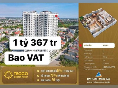 Bán chung cư Tecco Bình Minh, p Đông Hương, tp Thanh Hoá 0