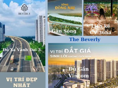 Những cái nhất của the beverly so với các phân khu khác mà vinhomes phát triển tại vinhomes grand 1