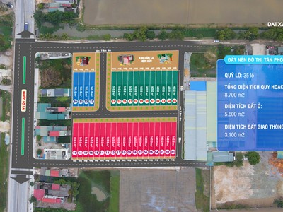 Xã lỗ nhanh  đất nền tân phong - sổ hồng bàn giao ngay 0