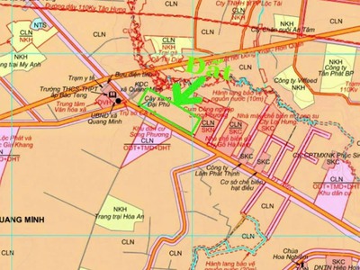 BÁN GẤP đất ngay mặt tiền đường nhựa 32m Chơn Thành giá chỉ 450tr, sổ sẵn công chứng n 1