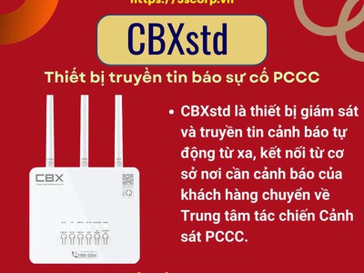 Thiết Bị Truyền Tin Báo Cháy CBX 4