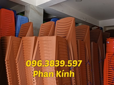 Bộ bàn ghế nhựa quán ăn giá rẻ, kho sỉ ghế nhựa 3