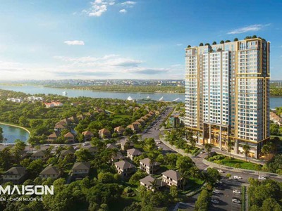 Căn hộ The Maison chỉ 256 triệu nhận nhà, Rẻ nhất Bình Dương  Giá đột phá chỉ từ 1,2 TỶ/ căn 2PN 2
